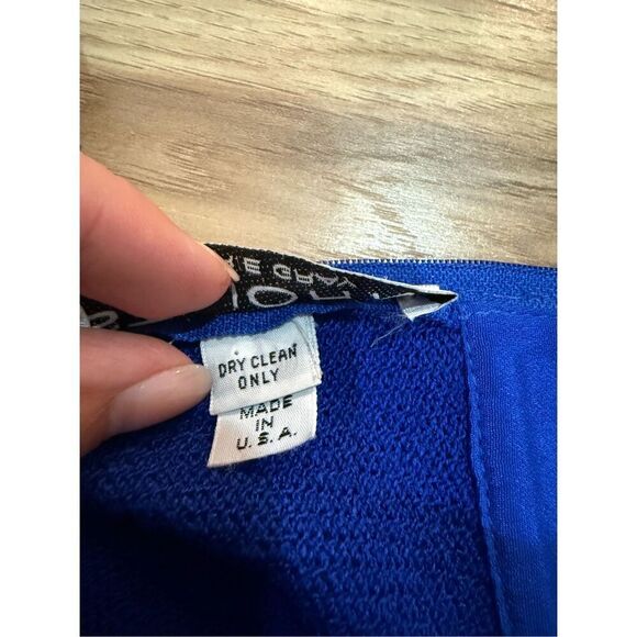 St. John by Marie Gray Santana Knit Mock Neck Long Sleeve Dress Sz 10 or M - Picture 5 of 11